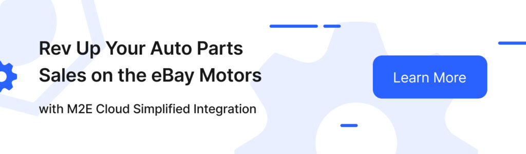 Rev up your auto parts sales on the eBay Motors