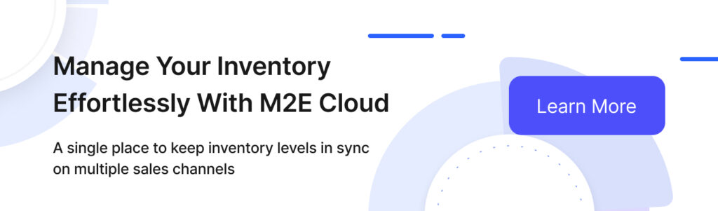 Manage your inventory effortlessly with M2E Cloud