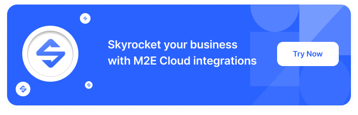 M2E Cloud Integrations Link