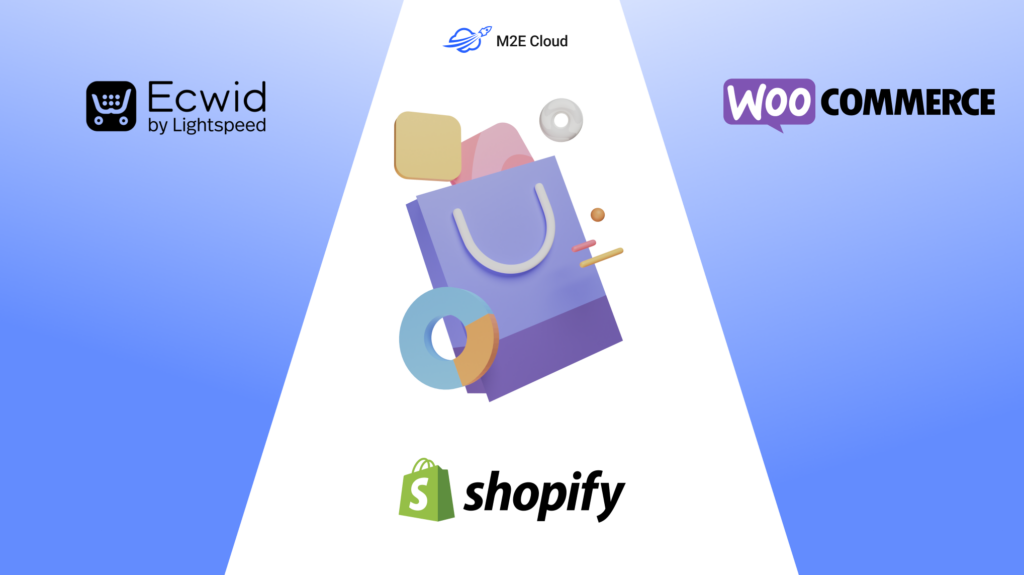 Ecvid vs Shopify vs WooCommerce General Approach