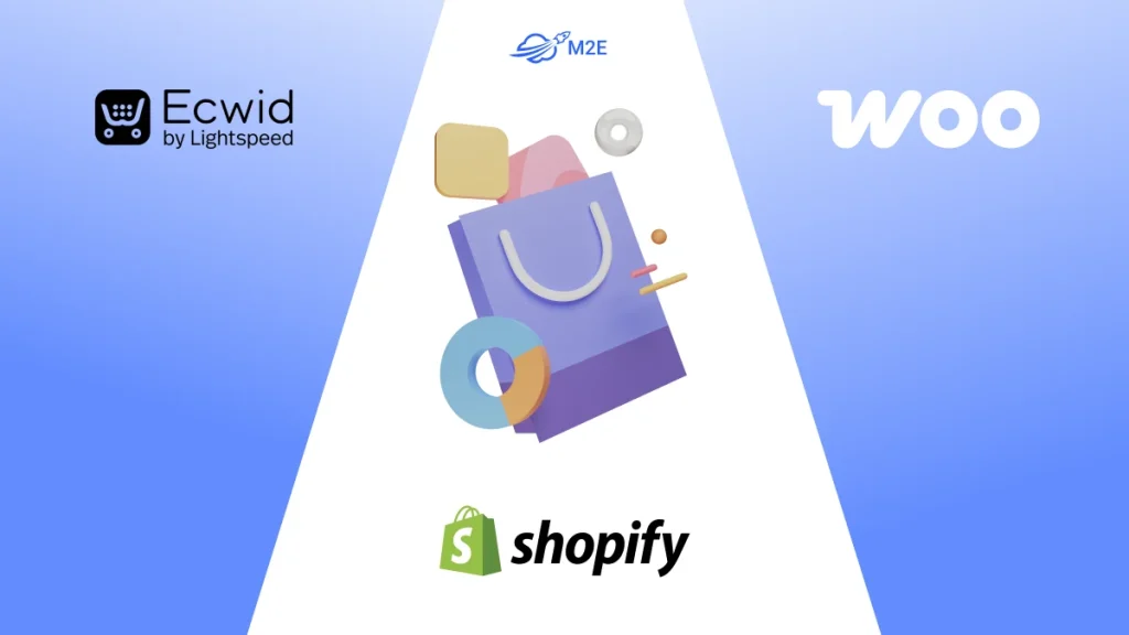 Ecwid vs Spitify vs WooCommerce Features