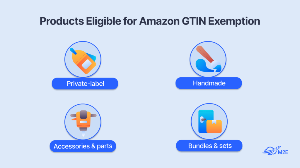 Products Eligible for Amazon GTIN Exemption