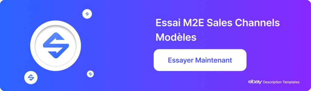 Essai M2E Sales Channels Modéles