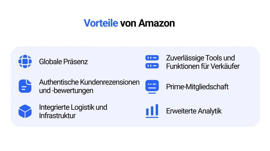 Vorteile von Amazon