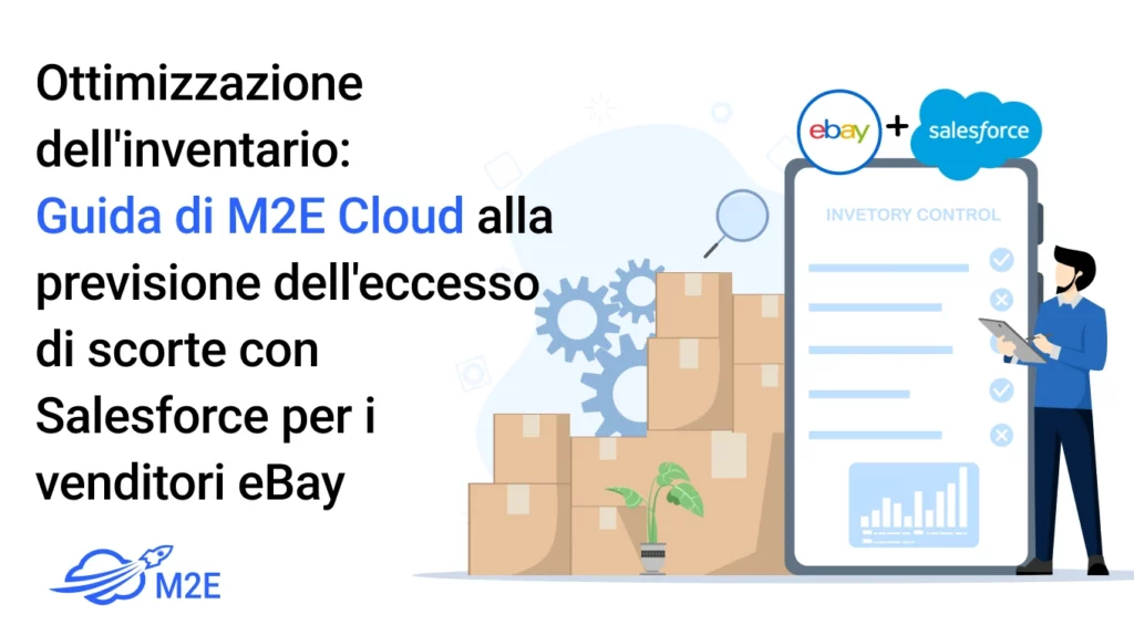 Ottimizzazione dell'inventario: Guida di M2E Cloud alla previsione dell'eccesso di scorte con Salesforce per i venditori eBay