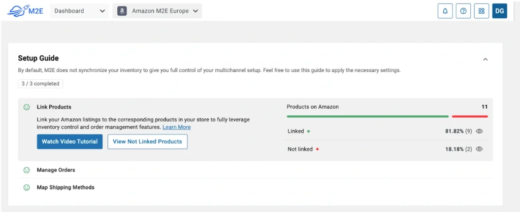 Instalar la aplicación Amazon MCF
