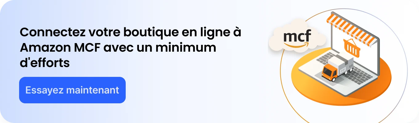 Intégration d'Amazon MCF par M2E Cloud