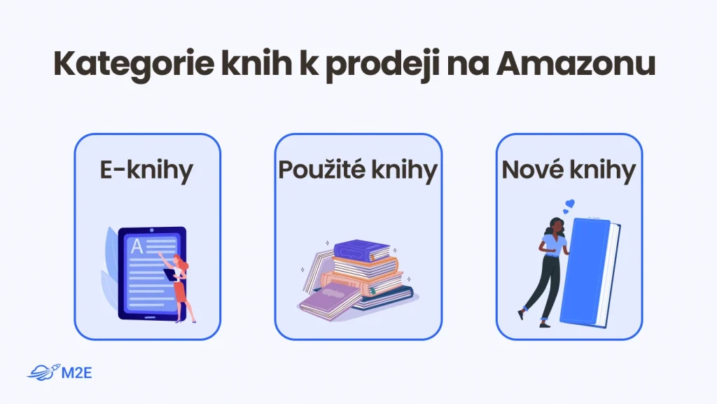 Jaké knihy můžete prodávat na Amazonu?