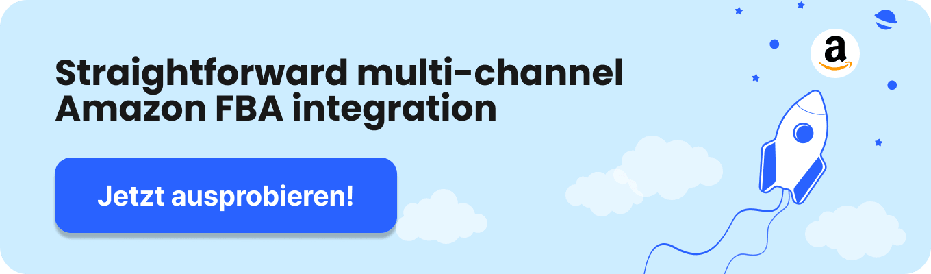 Unkomplizierte Mehrkanal-Integration von Amazon FBA