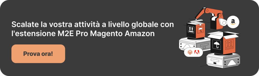 Estensione M2E Pro Magento Amazon