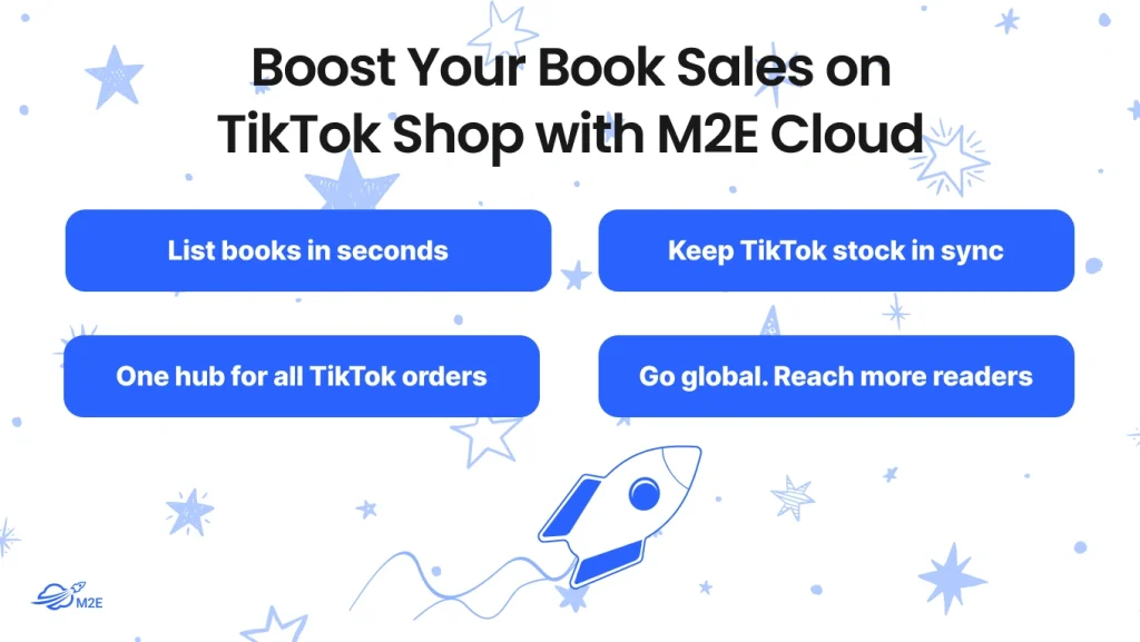How to Sell Books on TikTok Shop with M2E Cloud