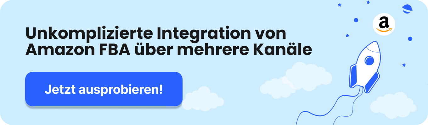 Unkomplizierte Integration von Amazon FBA über mehrere Kanäle