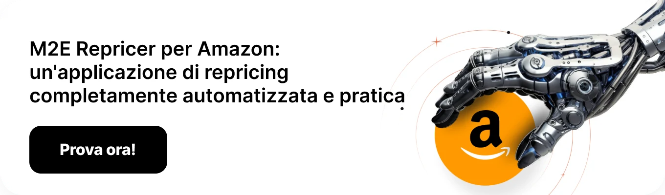 M2E Repricer per Amazon: un'applicazione di repricing completamente automatizzata e pratica