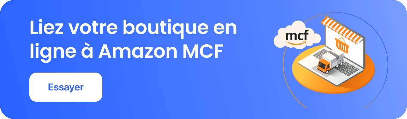 Essayez l'intégration d'Amazon MCF par M2E Cloud