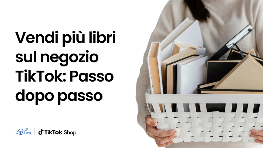 Vendi più libri su TikTok Shop — Passo dopo passo