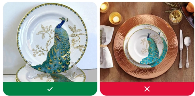 Clearly show what you're selling on eBay