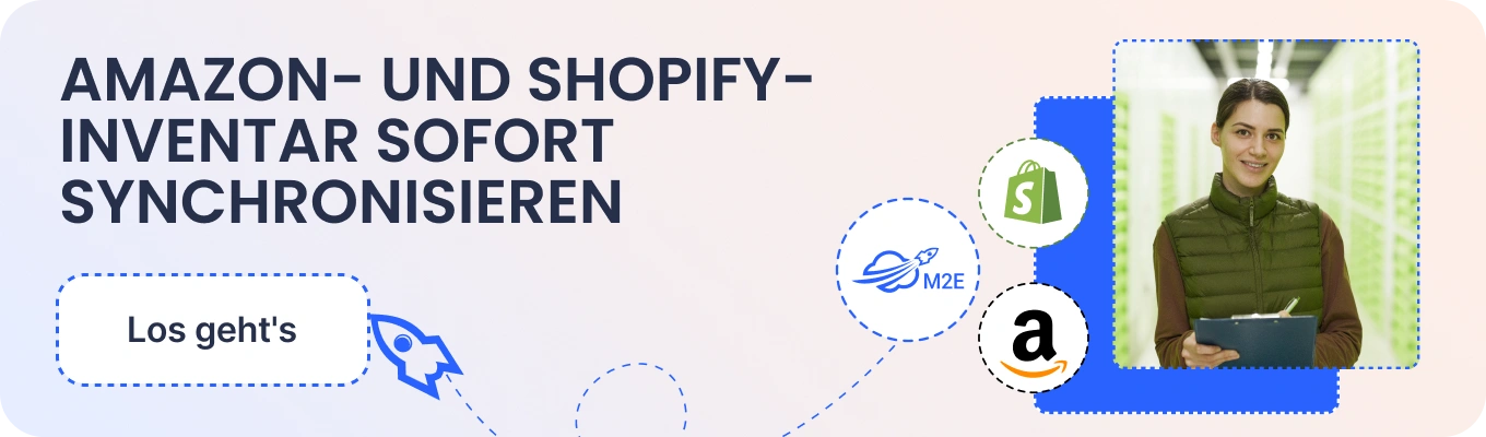 Importieren Sie Ihre Amazon-Produkte nach Shopify mit M2E Cloud
