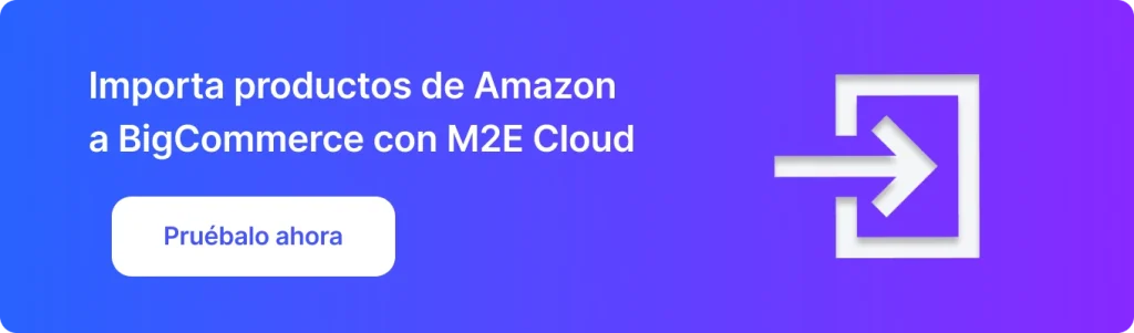 ¿Puedo importar Amazon a BigCommerce?