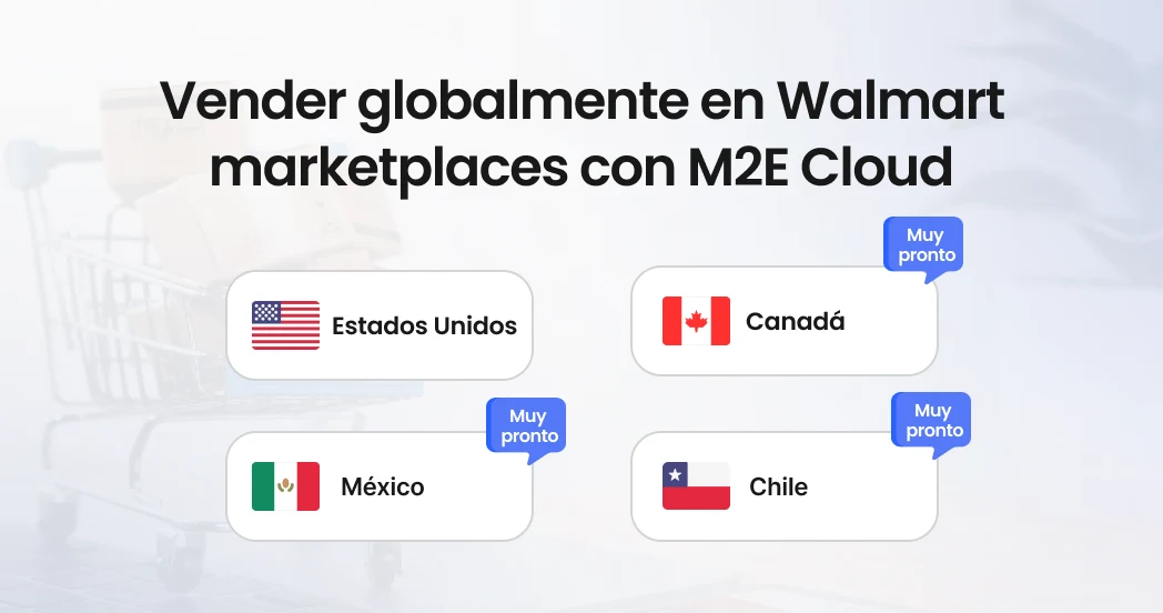 Vender globalmente en Walmart marketplaces con M2E Cloud