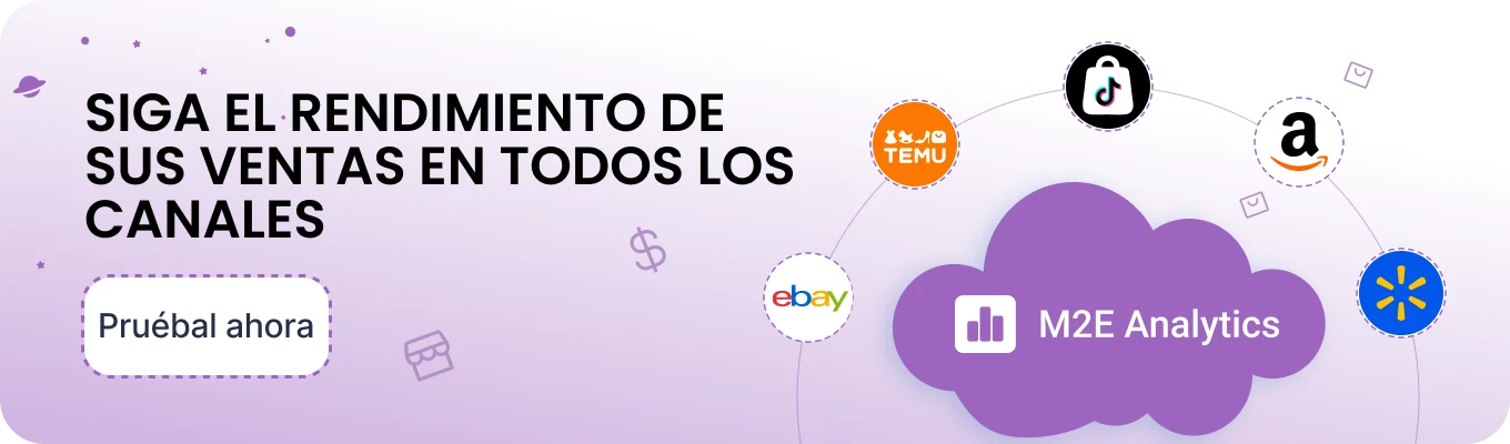 M2E Analytics de ventas para Walmart