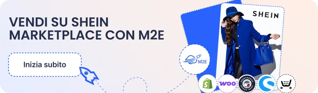 Utilizza M2E Cloud per sincronizzare gli annunci su Shein Marketplace