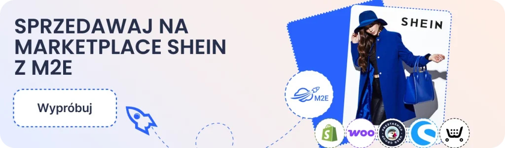 Użyj M2E Cloud do synchronizacji ofert na Shein Marketplace