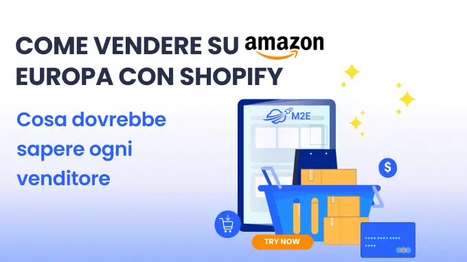 Come vendere su Amazon Europa utilizzando Shopify
