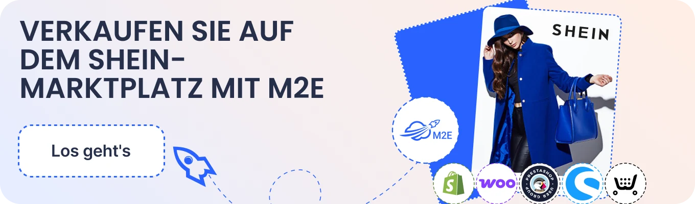 M2E Cloud zur Synchronisierung von Angeboten auf dem Shein-Marktplatz verwenden