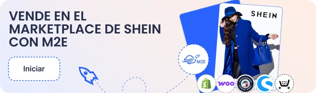 Utiliza M2E Cloud para sincronizar los anuncios en todo el mercado de Shein.