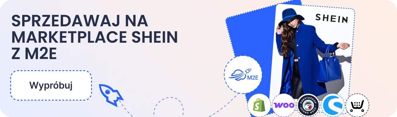 Użyj M2E Cloud do synchronizacji ofert na Shein Marketplace