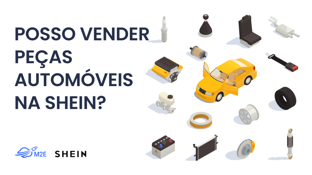 Posso vender peças de automóvel na Shein?