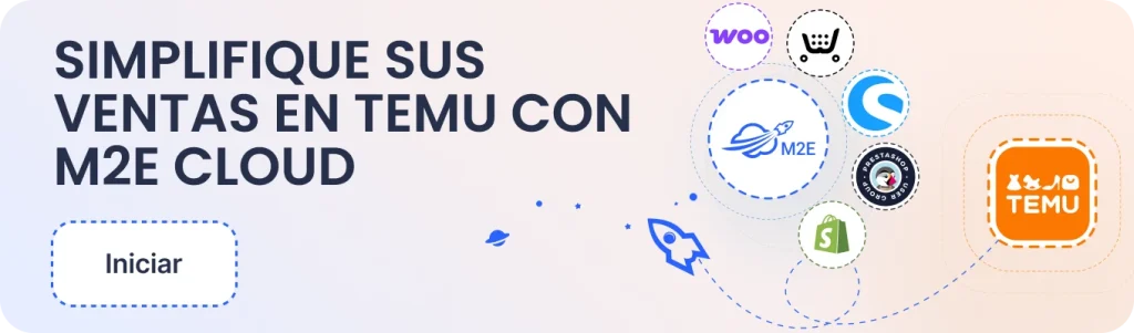 Integración de Temu M2E Cloud