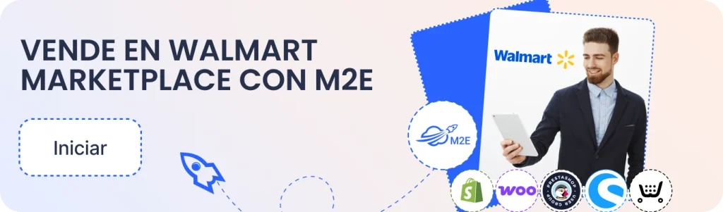 Prueba la integración de Walmart por M2E Cloud