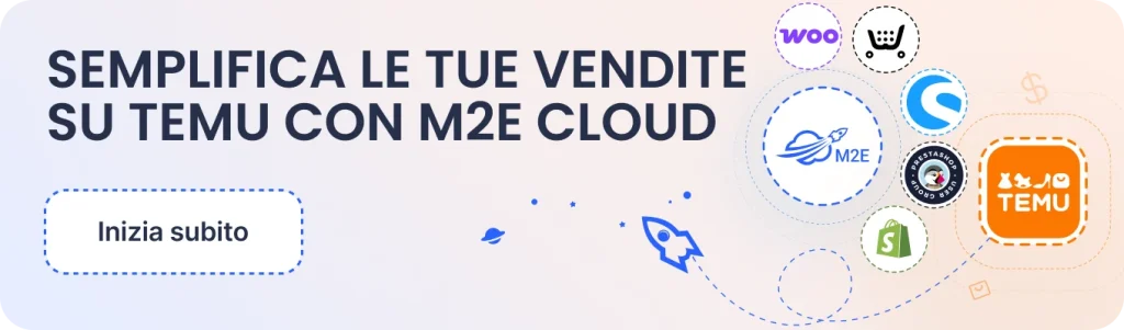 Prova l'integrazione Temu di M2E Cloud