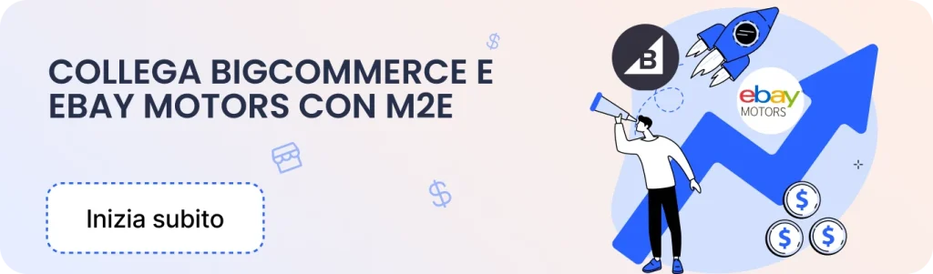 Prova l'integrazione della compatibilità dei ricambi eBay Motors di M2E Cloud