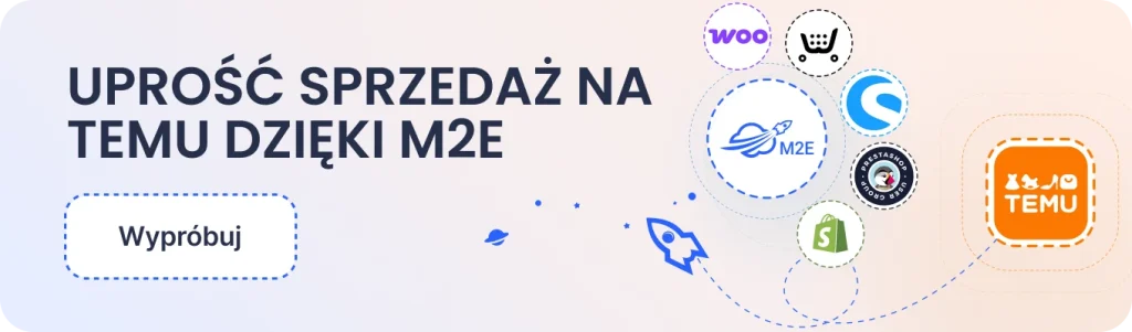 Wykorzystaj M2E Cloud do sprzedaży z Temu