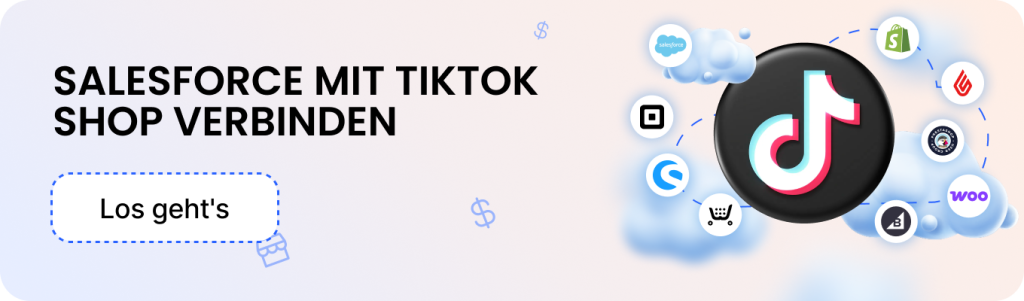 TikTok Shop Salesforce Commerce Cloud Integration von M2E Cloud