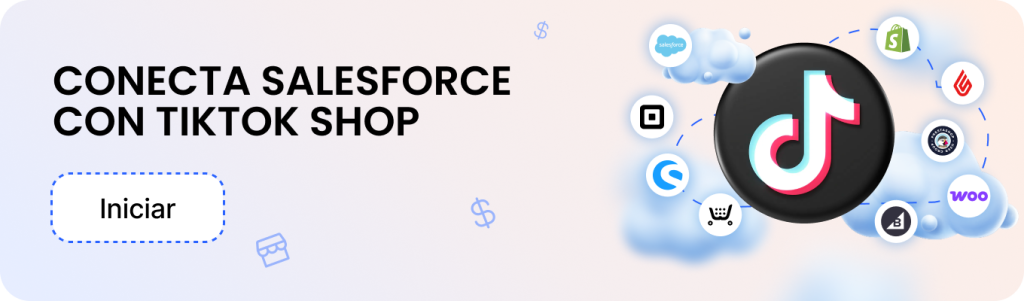 Integración de TikTok Shop con Salesforce Commerce Cloud por M2E Cloud
