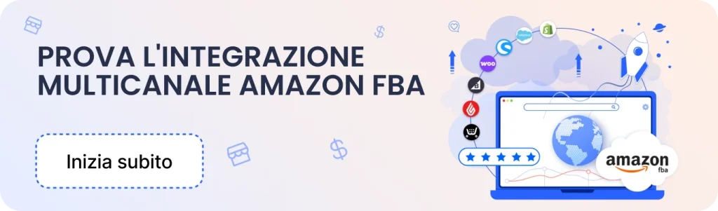 Integrazione Amazon FBA di M2E Cloud