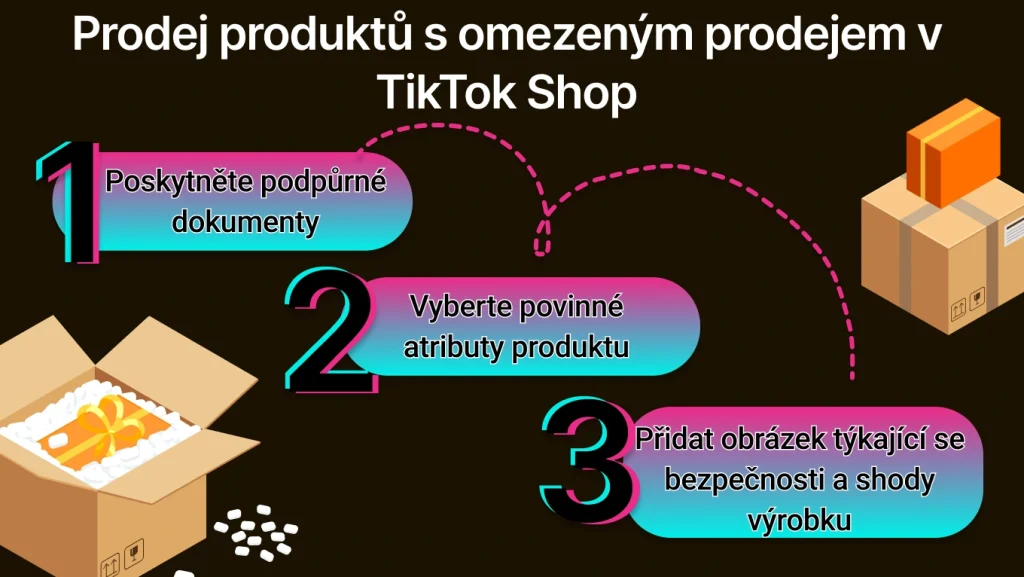 Kompletní průvodce prodejem produktů s omezeným prodejem prostřednictvím TikTok Shop