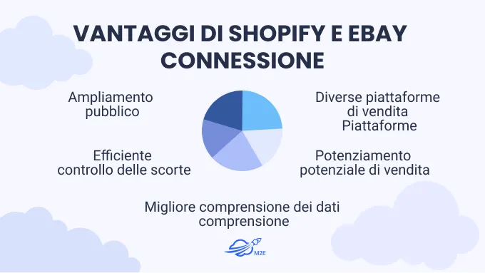 Vantaggi di Shopify e eBay
Connessione