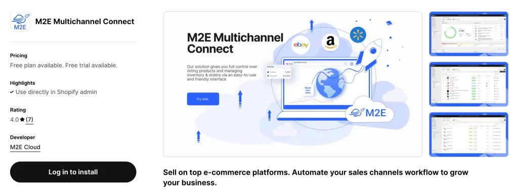 Shopify-Temu-Integration von M2E Multichannel Connect