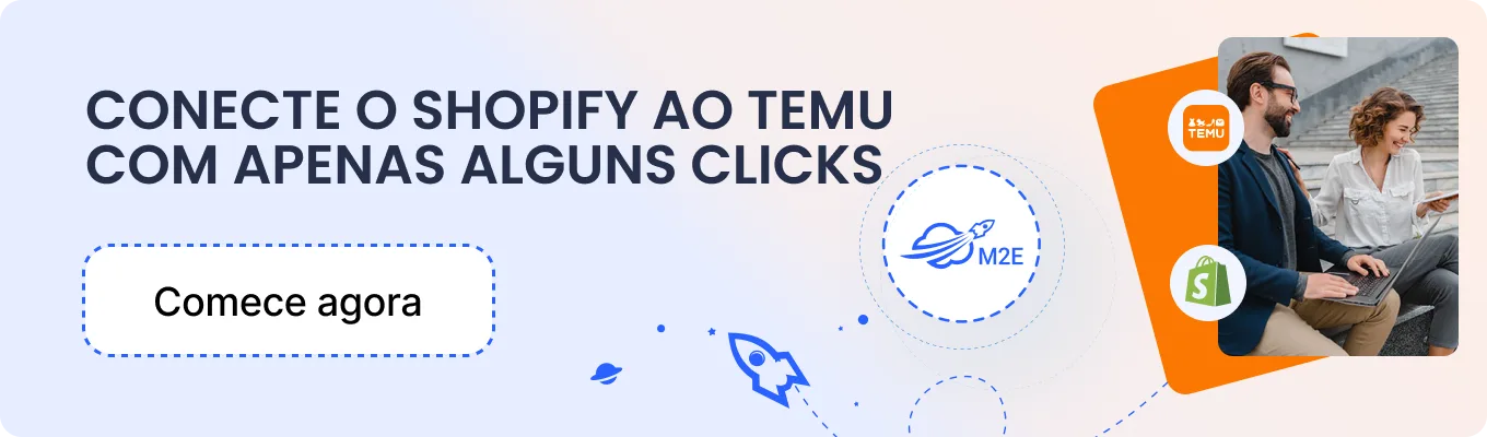 Ligue o Shopify ao Temu com apenas alguns cliques