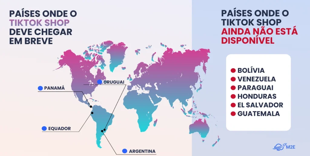 Mercados de alto potencial para a próxima TikTok Shop