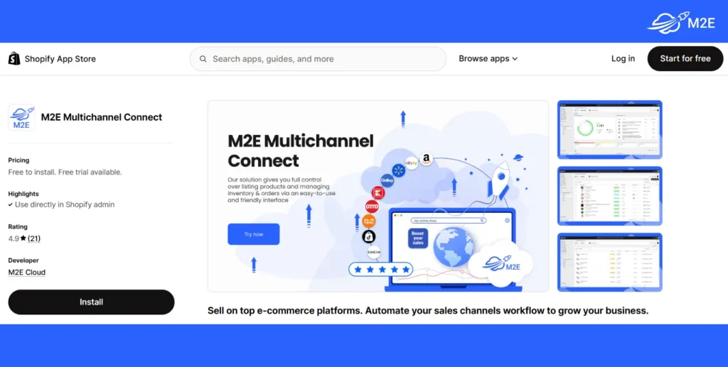 M2E Multichannel Connect