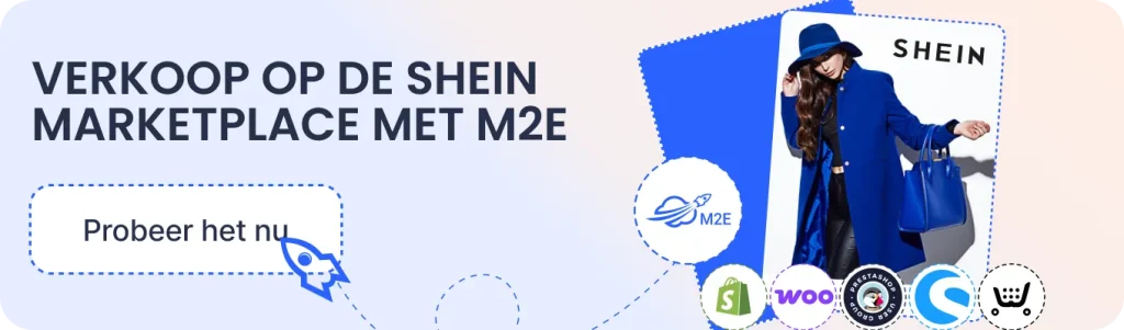 Gebruik M2E Cloud om aanbiedingen op Shein Marketplace te synchroniseren
