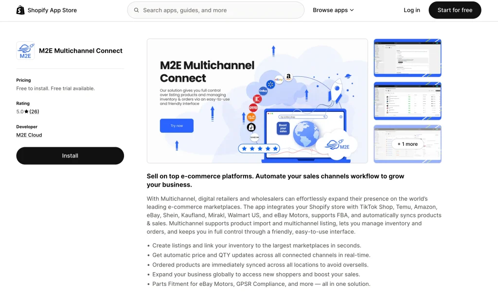 M2E Multichannel Connect