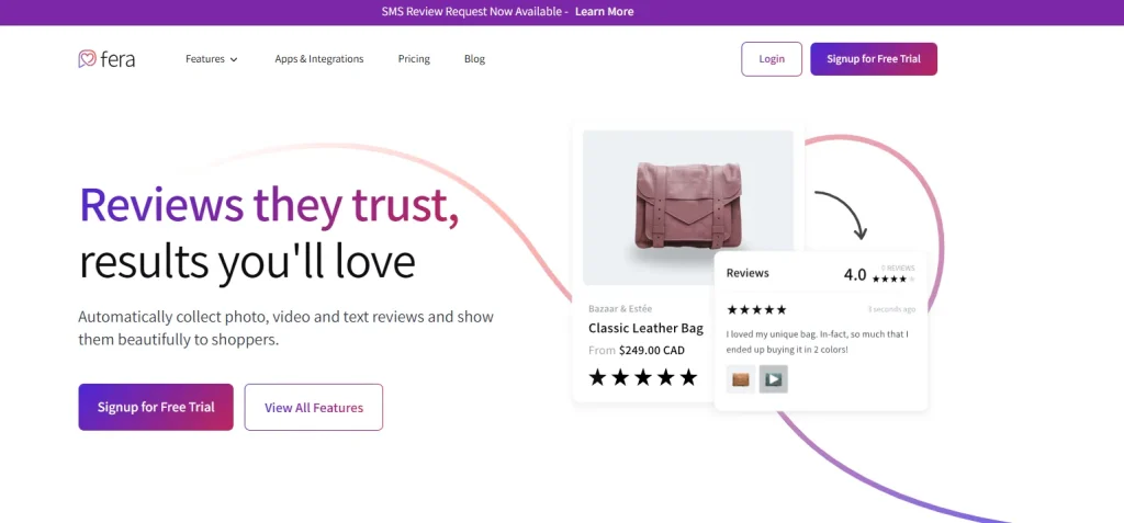 Fera Home Page