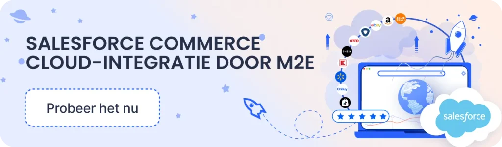 Salesforce-integratie door M2E