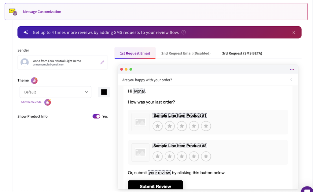 Get Customer Reviews